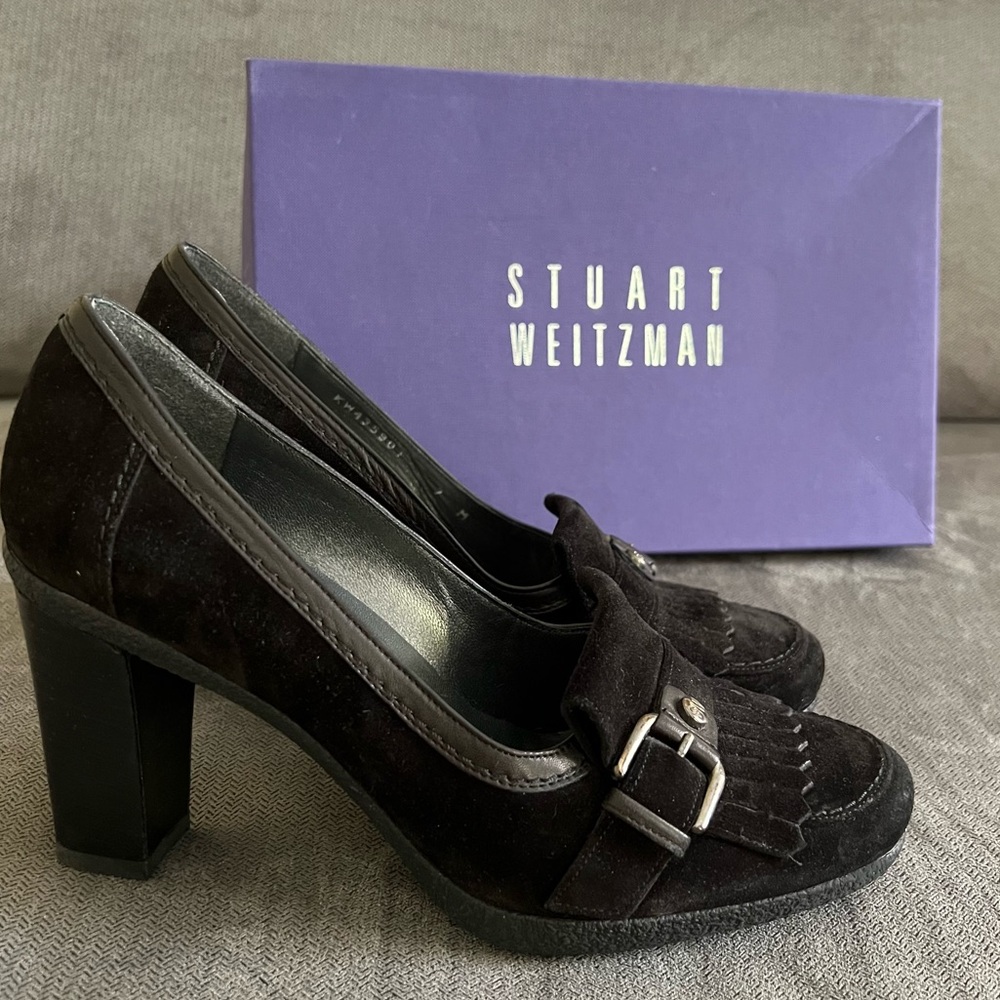 Stuart Weitzman Loafer Heels